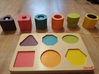 Puzzle Janod Figuras Sensoriales
