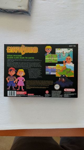 Earthbound SNES PAL Nintendo