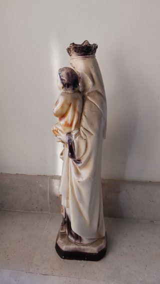Virgen del Carmen grande escayola