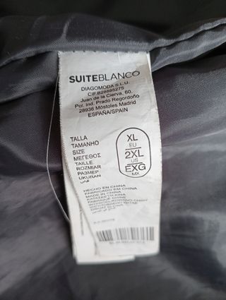 Chaqueta de ante con cuello de pelo