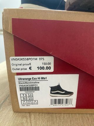 Botas Vans Ultrarange MTE 