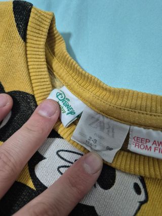 Camisola Mickey Amarela