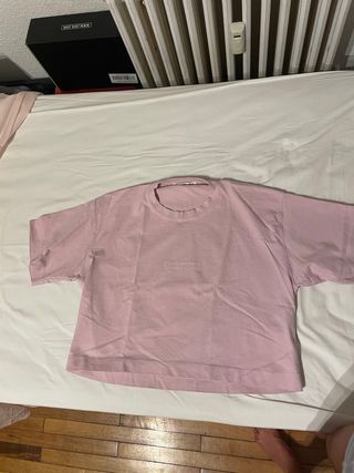 Camiseta Acne Studios Rosa Mujer