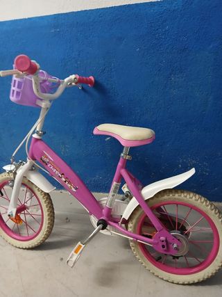 Bicicleta Paw Patrol Rosa 12