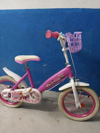 Bicicleta Paw Patrol Rosa 12