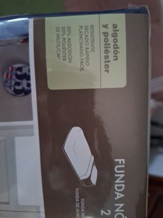 Funda Nórdica 2 Piezas 90cm Algodón/Poliéster