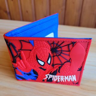 Billetera Spiderman Roja y Azul