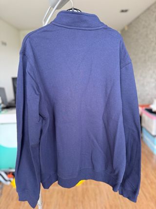 Camisola H&M azul marinho com fecho