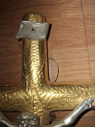 Cruz Vintage Metal, Madera y Escayola