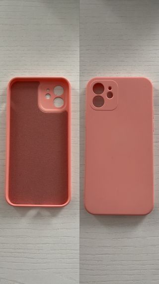 Custodia per iPhone 12 rosa