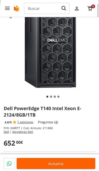 Servidor Dell PowerEdge T140