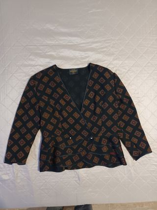 Giacca Valentino Atelier doppiopetto fantasia