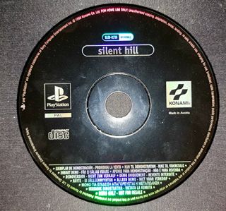 Silent Hill Demo PS1 Konami PAL