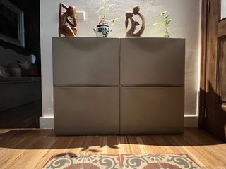 4 Zapateros Ikea Trones Gris