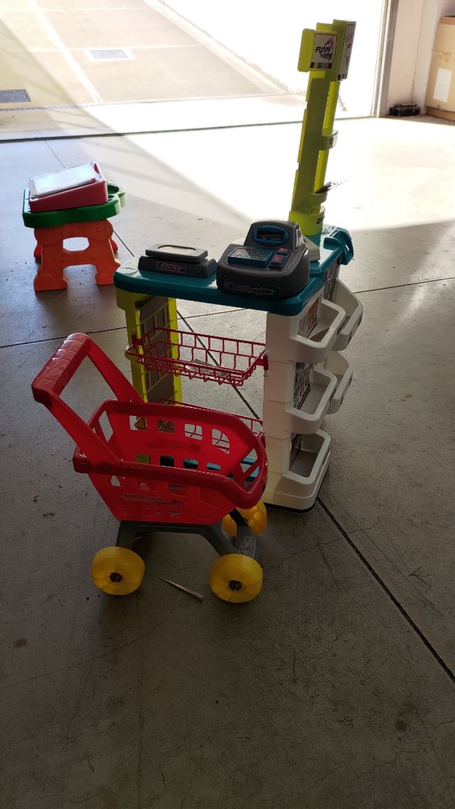 Gioco supermercato con carrello