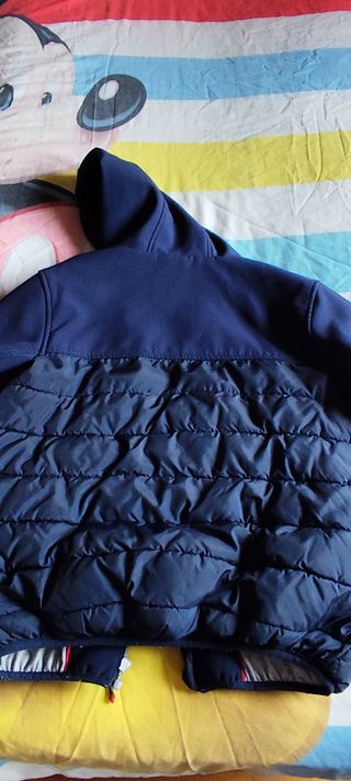 Cazadora niño azul marino T. 13-14