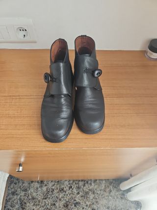 Botines PASCU Piel Negros
