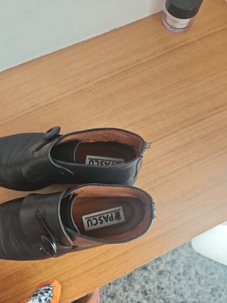 Botines PASCU Piel Negros