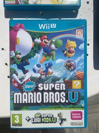 Nintendo Wii U + Accesorios y Juegos