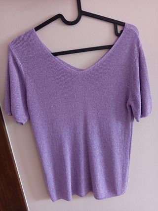 Jersey Morado Brillante Talla S
