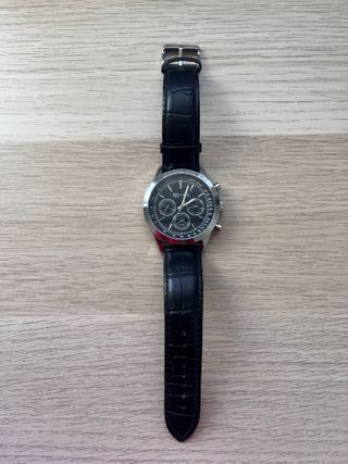 Reloj SO&CO New York Hombre Negro/Plata