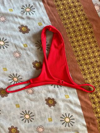 Bañador Tanga Rojo