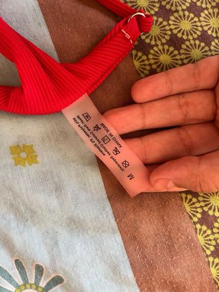 Bañador Tanga Rojo