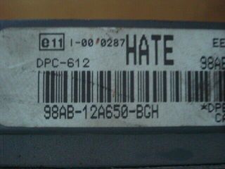 Centralita del motor Ford Focus 98AB-12A650-BGH 98AB12K523AG DPC612 DPC-612