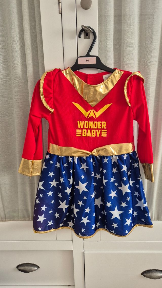 Disfraz Wonder Woman 12-18 meses