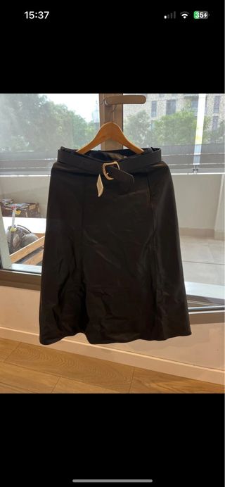 Falda Zara negra talla única sin estrenar