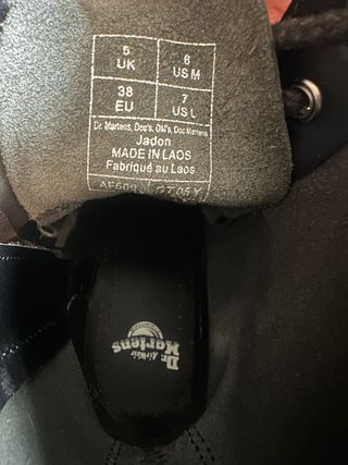 Botas Dr. Martens Jadon Negras