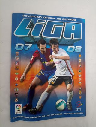 Álbum Cromos Liga 2007-2008