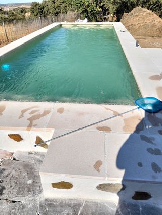 Piscina de hormigón proyectado