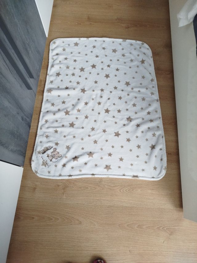 2 Mantas Bebé Unisex Estrellas
