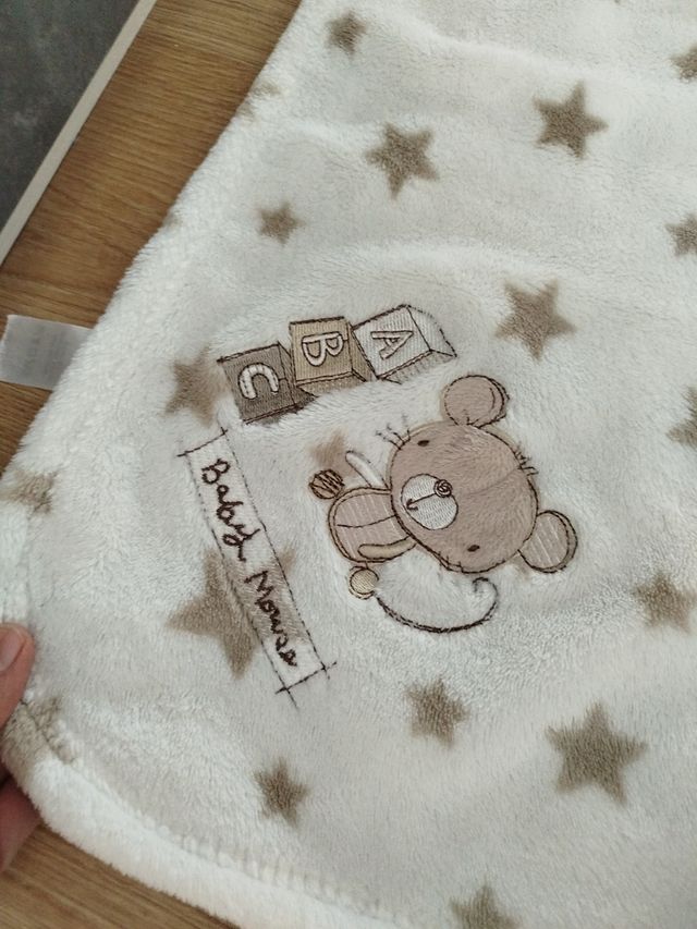 2 Mantas Bebé Unisex Estrellas