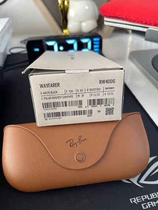 Gafas Ray-Ban Meta Wayfarer Graphite