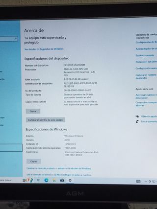 Ordenador hp Pavilion P6-2003es