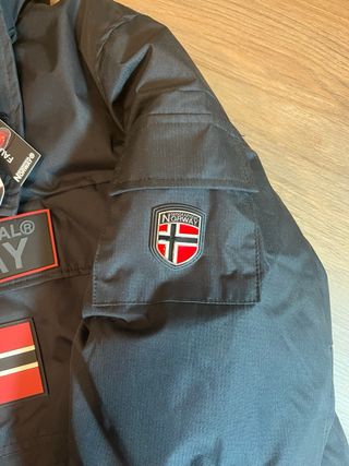 Chaquetón Geographical Norway Negro