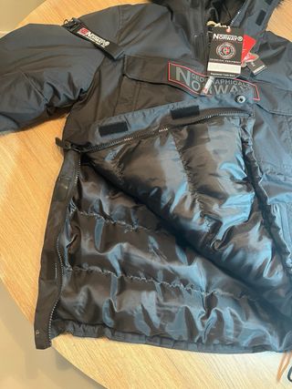 Chaquetón Geographical Norway Negro