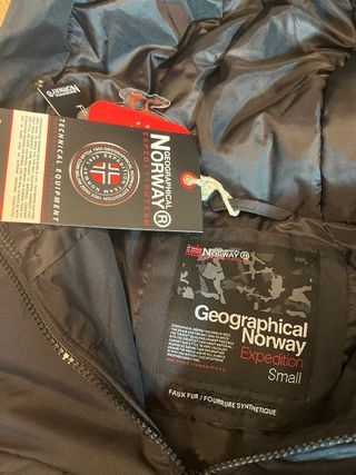 Chaquetón Geographical Norway Negro