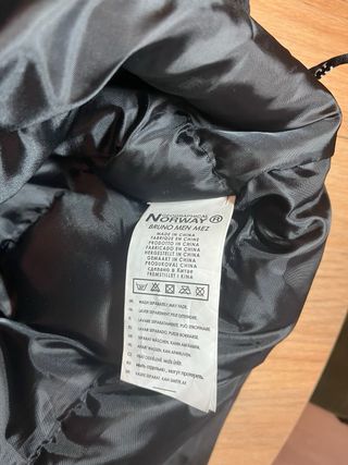 Chaquetón Geographical Norway Negro