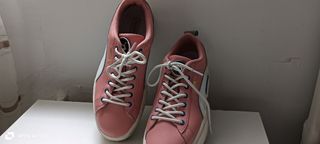 Zapatillas Puma rosas y blancas