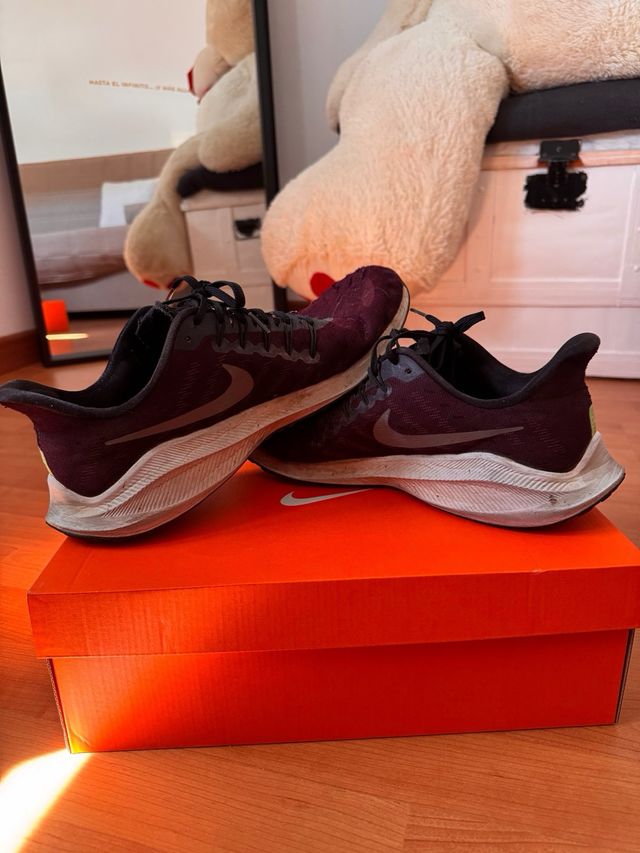 Zapatillas Nike air Zoom Morado/Negro