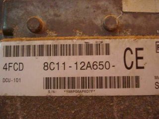 Centralita del motor / MotorSteuergerat Ford Transit 8C11-12A650-CE 8C1112A650CE