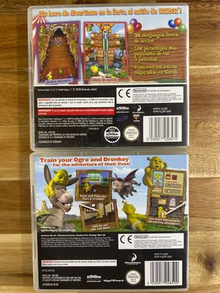 Pack 2 Juegos Shrek Nintendo DS