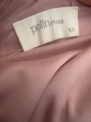 Vestido Polin et Moi rosa y morado