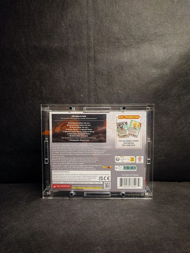 Case acrílico DB Collector ́s BoosTER