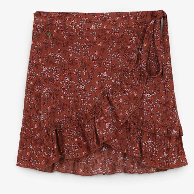 Minifalda niña Scalpers NUEVA.Burdeos Talla 14