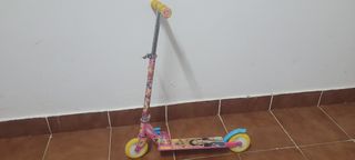 Patinete infantil Soy Luna niña rosa y amarillo