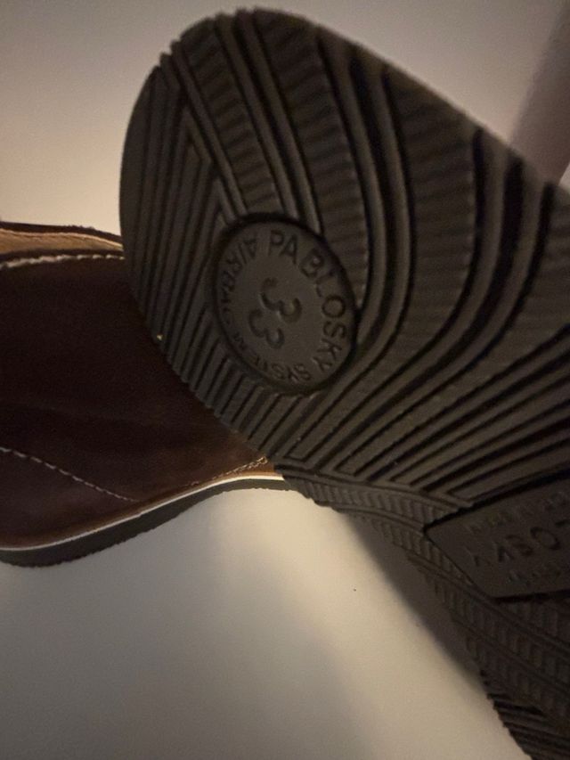 zapato Pablosky niño marrón talla 33